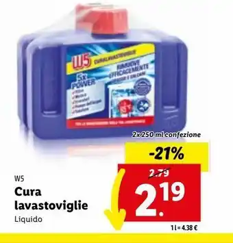 Lidl Cura lavastoviglie offerta