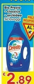 Despar Bio Presto Detersivo Classico offerta