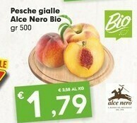 Eurospar Alce Nero Pesche Gialle Bio offerta