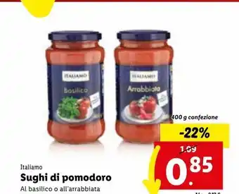 Lidl Sughi di pomodoro offerta