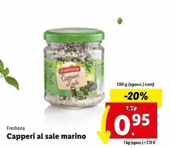 Capperi al sale marino
