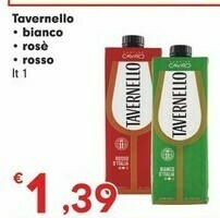 Despar Tavernello Vino Bianco 1000 G(ml) offerta
