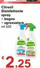 Despar Citrosil Disinfettante Spray offerta