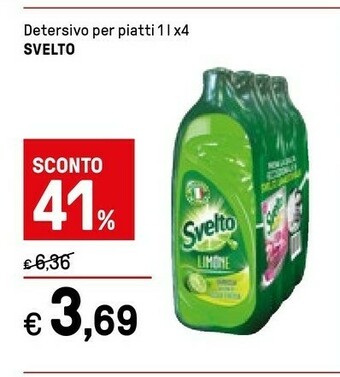 Iper La Grande Svelto Detersivo Per Piatti offerta