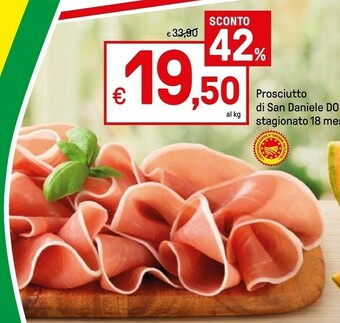Iper La Grande Prosciutto Di San Daniele DOP offerta