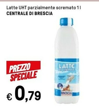 Iper La Grande Brescia Latte Di Centrale - Latte Di Centrale Parzialmente Scremato UHT 1000 G(ml) offerta