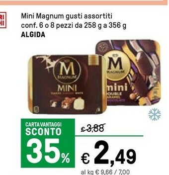 Iper La Grande Algida Mini Magnum offerta