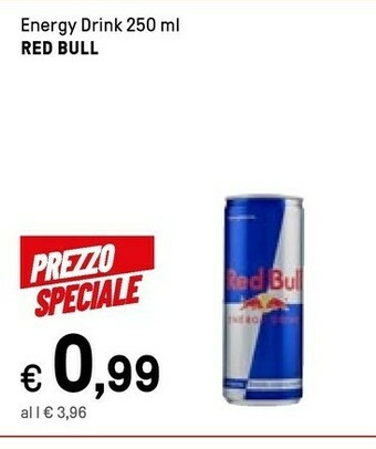Iper La Grande Red bull Energy Drink 250 G(ml) offerta