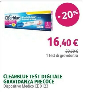 Lloyds Farmacia Clearblue Test Digitale Gravidanza Precoce offerta