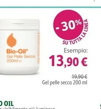 Lloyds Farmacia Bio-oil Gel Pelle Secca 200ml offerta