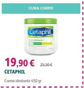 Lloyds Farmacia Cetaphil Crema Idratante 450gr offerta