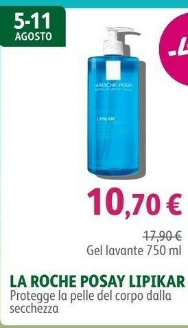 Lloyds Farmacia La Roche Posay Lipikar Gel Lavante 750ml offerta