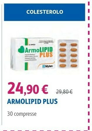 Lloyds Farmacia Armolipid Plus 30 Compresse offerta