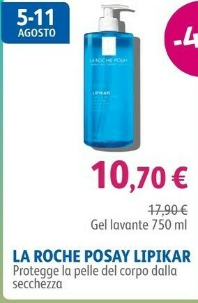 Lloyds Farmacia La Roche Posay Lipikar Gel Lavante 750ml offerta
