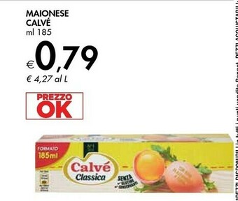Bennet Calvè Maionese Classica offerta