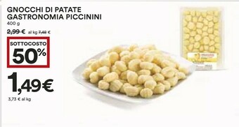 Coop Gastronomia piccinini Gnocchi Di Patate offerta