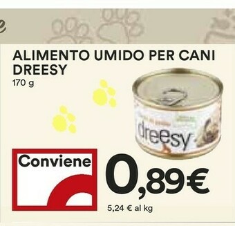 Coop Dreesy Alimento Umido Per Cani 170g offerta