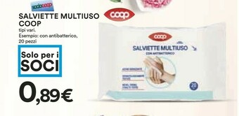 Coop Coop Salviette Multiuso offerta