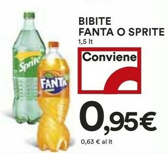 Coop Coca Cola Coca-Cola - Fanta Zero 1500 G(ml) offerta