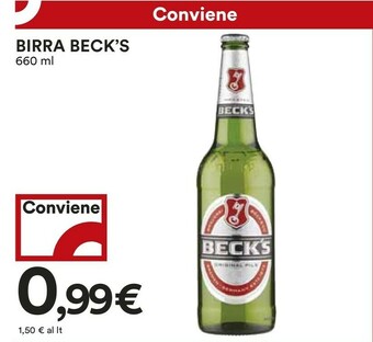 Coop Becks Beck's - Beck's 660 G(ml) offerta