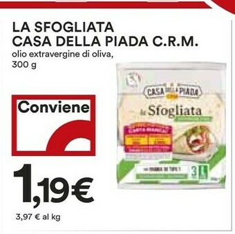 Coop Casa Della Piada La Sfogliata Olio Extravergine Di Oliva offerta
