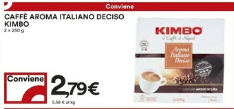 Coop Kimbo Caffè Aroma Italiano Gusto Deciso offerta