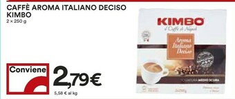 Coop Kimbo Caffè Aroma Italiano Gusto Deciso offerta