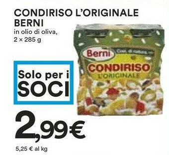 Coop Berni - Condiriso l'Originale 570 g(ml) offerta