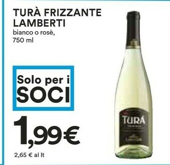 Lamberti Tura Frizzante 750 Ml