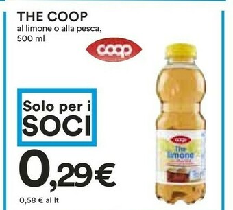 Coop Coop - The Limone 500 G(ml) offerta