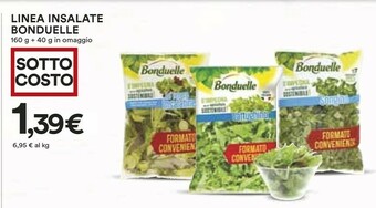 Coop Bonduelle Linea Insalate offerta