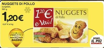 Coop Nuggets Di Pollo Surgelati offerta