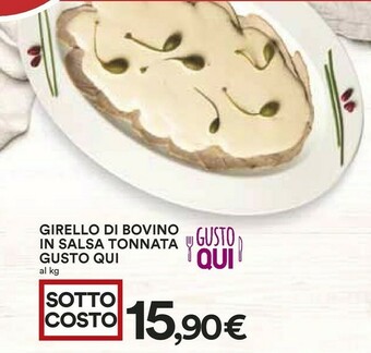 Coop Girello Di Bovino In Salsa Tonnata offerta