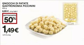 Coop Gastronomia piccinini Gnocchi Di Patate offerta
