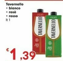 Despar Tavernello Vino Bianco 1000 G(ml) offerta