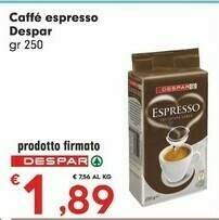 Despar Despar Caffe Espresso offerta