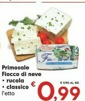 Despar Primosale Fiocco Di Neve offerta
