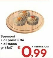 Despar Spumoni Al Tonno offerta