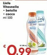 Vitasnella Le Linfe Con Acqua Di Cocco Reidratante 500 G(ml)