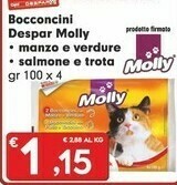 Despar Despar Bocconcini Molly Manzo E Verdure/ Salmone E Trota offerta