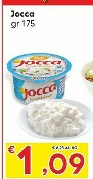 Despar Jocca Freschi Cremosi 175 Gr offerta
