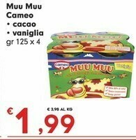Despar Cameo Muu Muu Vaniglia 500 G(ml) offerta