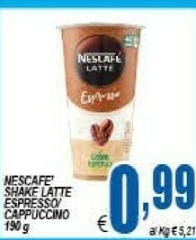 DEM Nestlè Nescafe Latte Espresso offerta