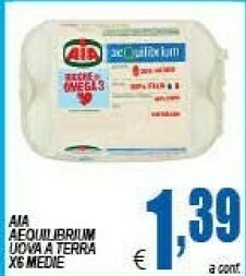 DEM Aia Aequilibrium Uova A Terra offerta