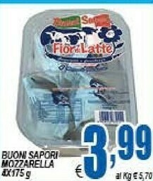 DEM Buoni sapori Mozzarella 175g offerta