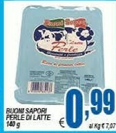 DEM Buoni sapori Perle Di Latte 140g offerta