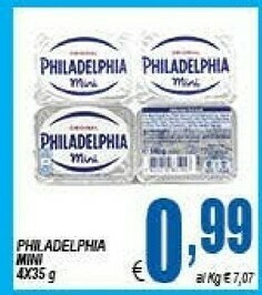 DEM Mondelez - Mini Philadelphia 140 g(ml) offerta