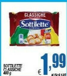 DEM Mondelez Sottilette Le Originali Classiche offerta