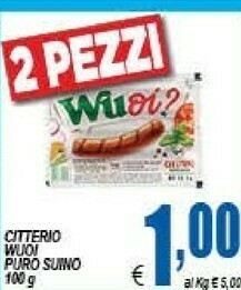 DEM Citterio Wuoi Puro Suino offerta