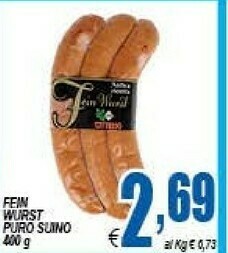 DEM Fein Wurst Puro Suino offerta